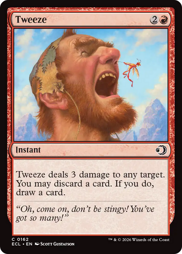 Tweeze - Common Instant card from Lorwyn Eclipsed
