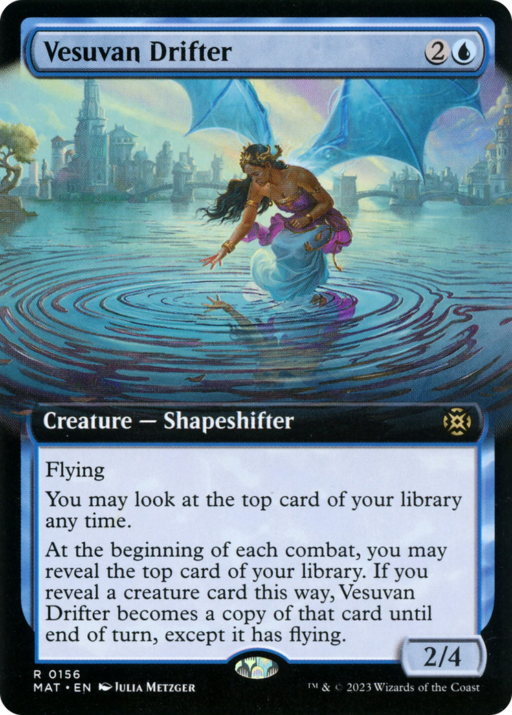 Vesuvan Drifter - Rare Creature — Shapeshifter card from March of the Machine: The Aftermath