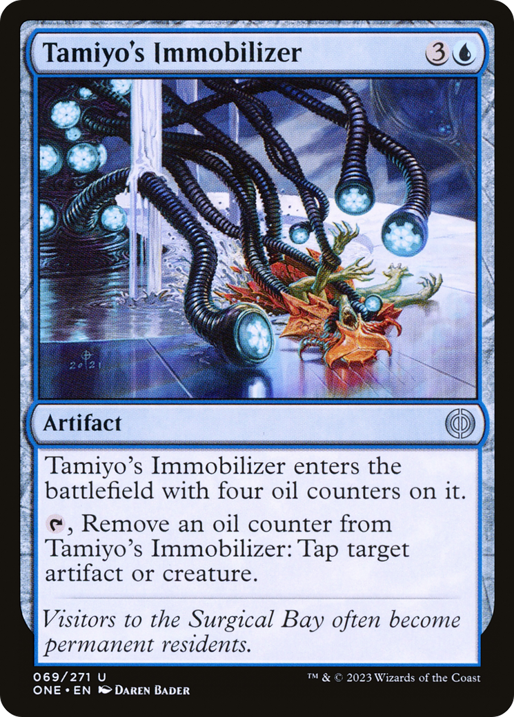 Tamiyo's Immobilizer - Uncommon Artifact card from Phyrexia: All Will Be One