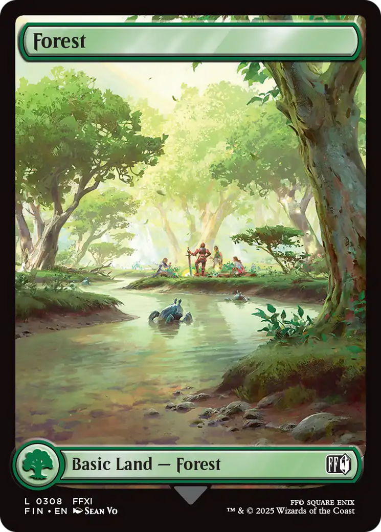 Forest - Common Basic Land — Forest card from Final Fantasy