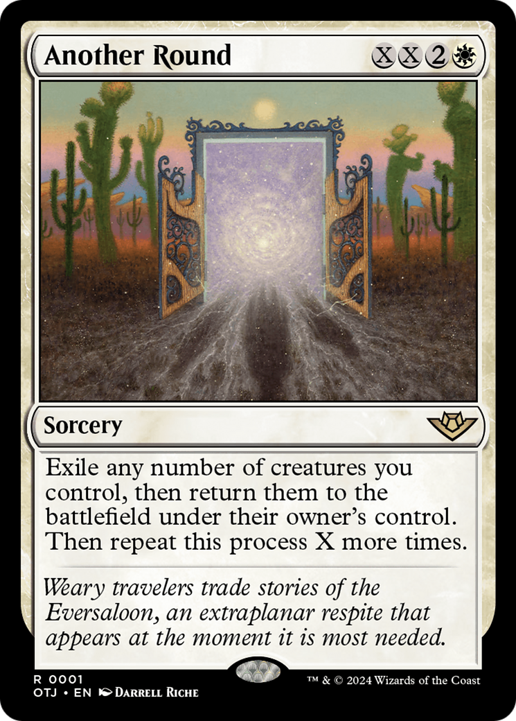 Another Round - Rare Sorcery card from Outlaws of Thunder Junction