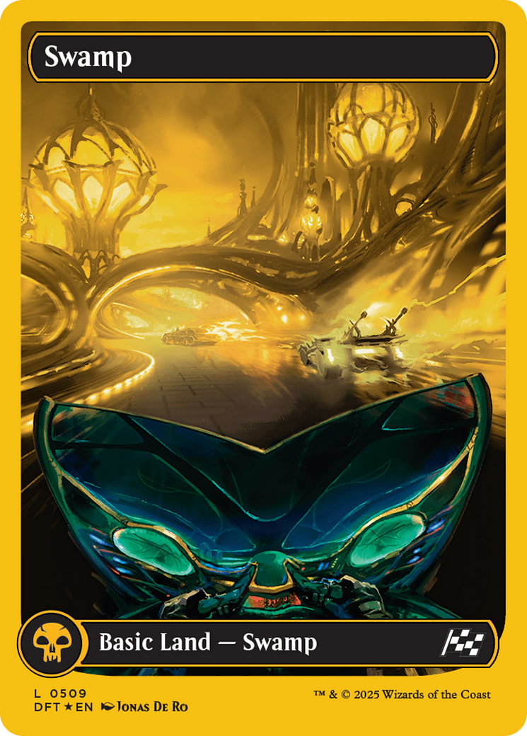 Swamp - Common Basic Land — Swamp card from Aetherdrift