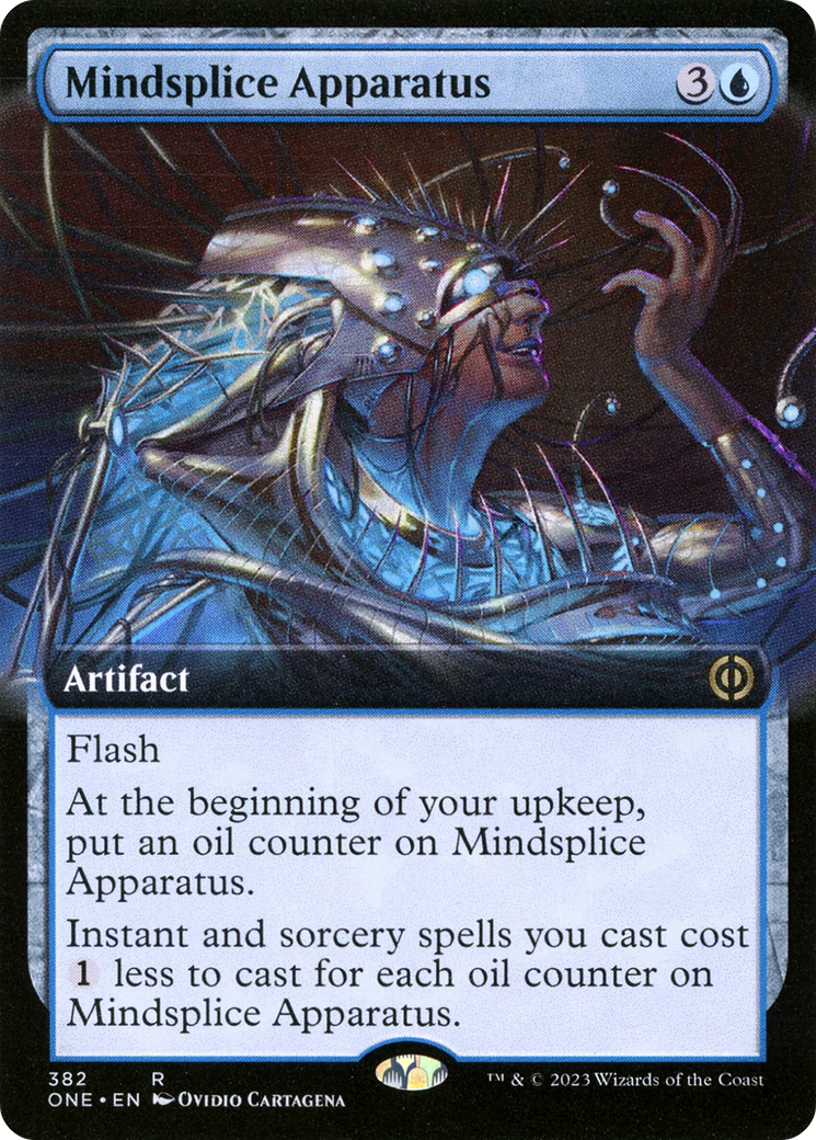 Mindsplice Apparatus - Rare Artifact card from Phyrexia: All Will Be One