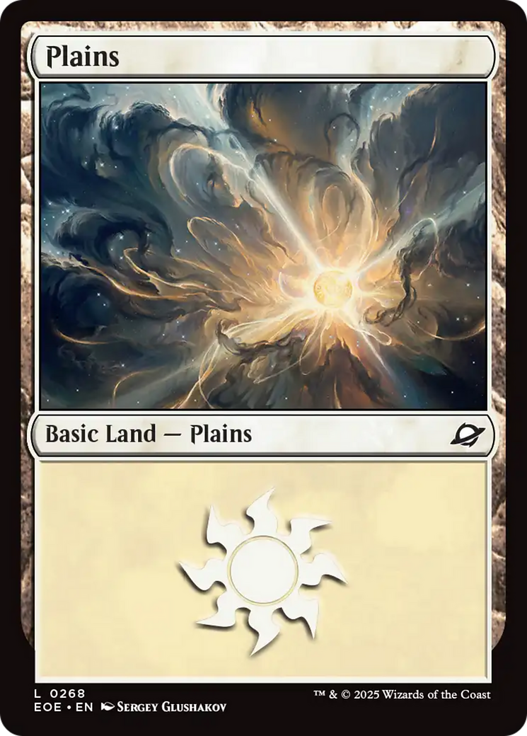 Plains - Common Basic Land — Plains card from Edge of Eternities