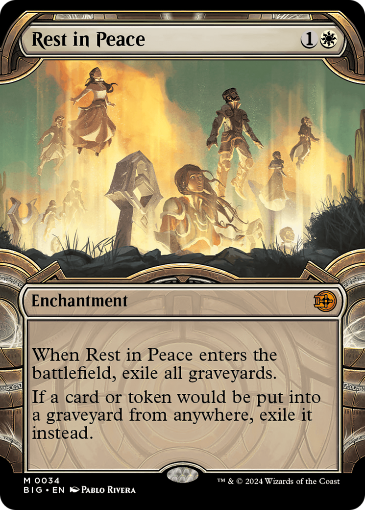 Rest in Peace - Mythic Enchantment card from The Big Score