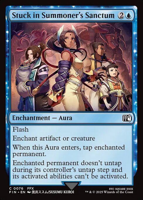 Stuck in Summoner's Sanctum