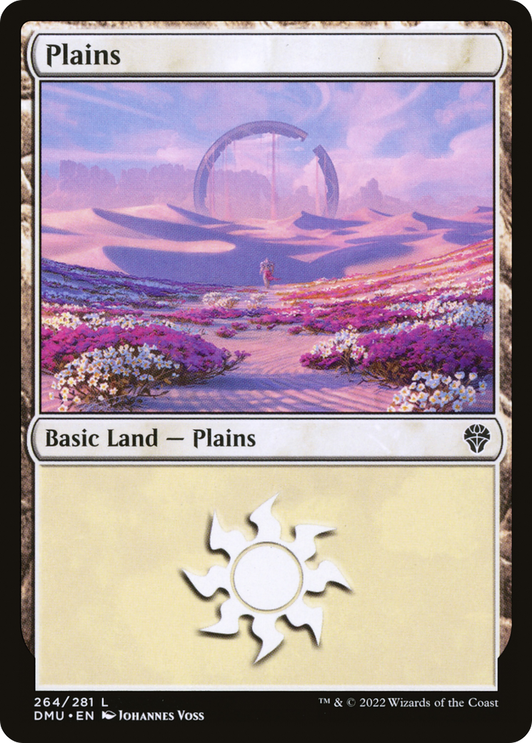 Plains - Common Basic Land — Plains card from Dominaria United