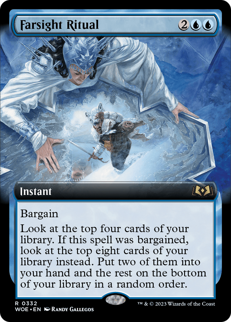 Farsight Ritual - Rare Instant card from Wilds of Eldraine
