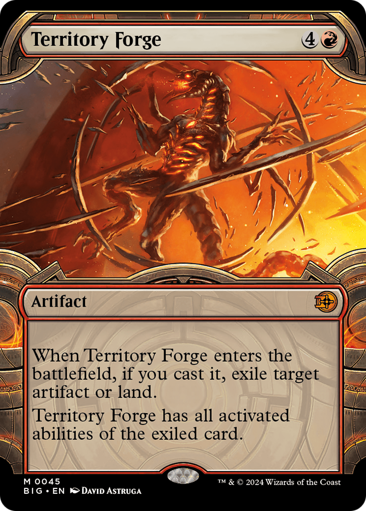 Territory Forge - Mythic Artifact card from The Big Score