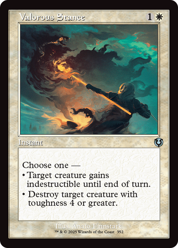 Valorous Stance - Uncommon Instant card from Innistrad Remastered
