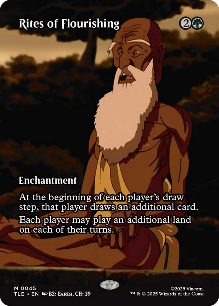 Rites of Flourishing - Mythic Enchantment card from Avatar: The Last Airbender Eternal
