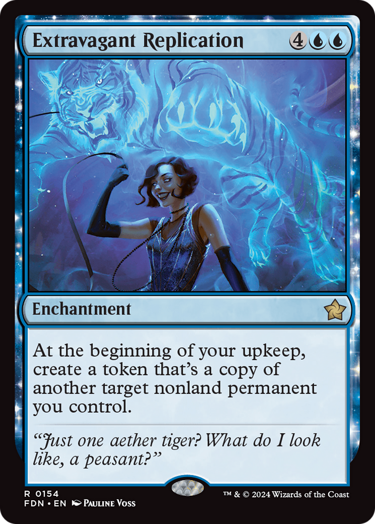 Extravagant Replication - Rare Enchantment card from Foundations