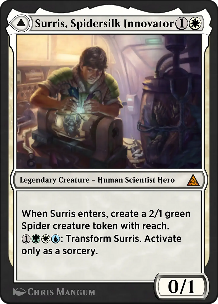 Peter Parker // Amazing Spider-Man - Mythic Legendary Creature — Spider Human Hero card from Through the Omenpaths