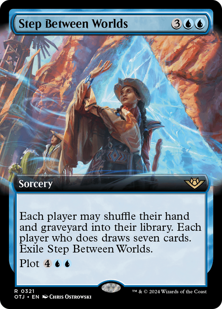 Step Between Worlds - Rare Sorcery card from Outlaws of Thunder Junction
