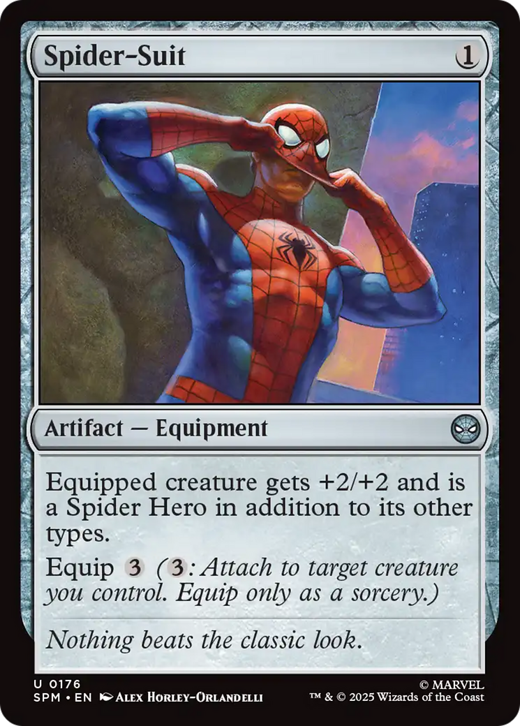 Spider-Suit - Uncommon Artifact — Equipment card from Marvel's Spider-Man