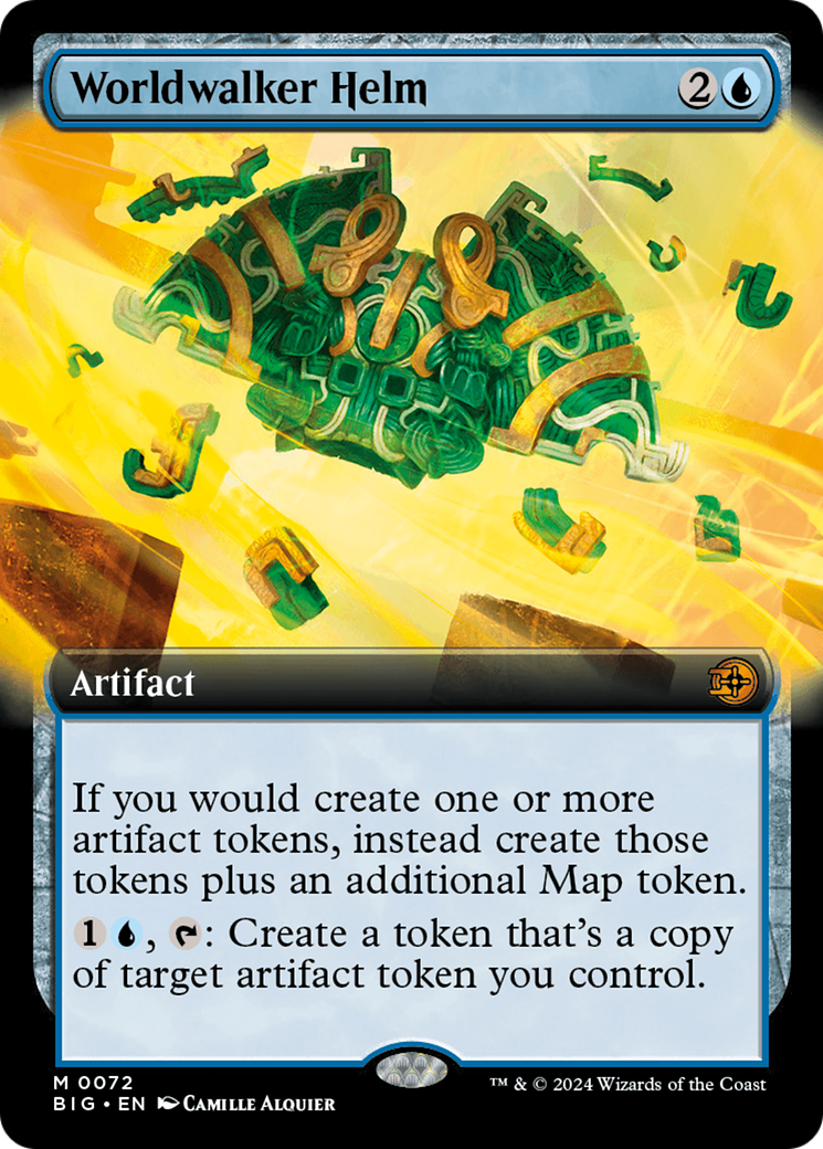 Worldwalker Helm - Mythic Artifact card from The Big Score