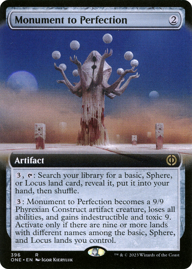 Monument to Perfection - Rare Artifact card from Phyrexia: All Will Be One