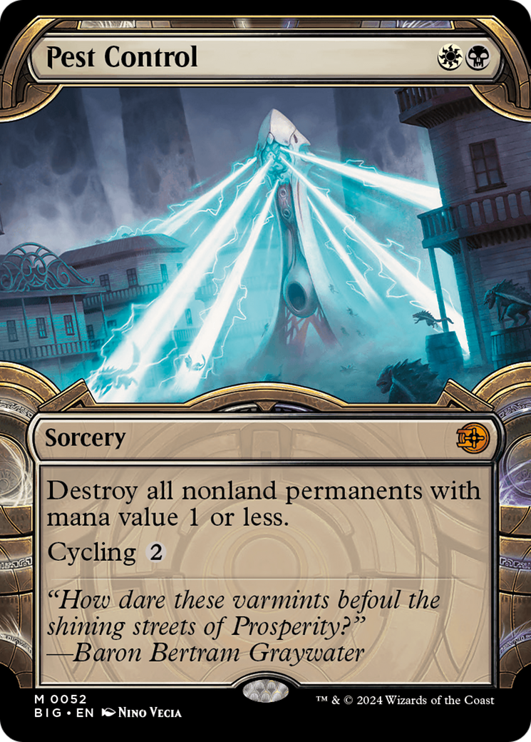 Pest Control - Mythic Sorcery card from The Big Score