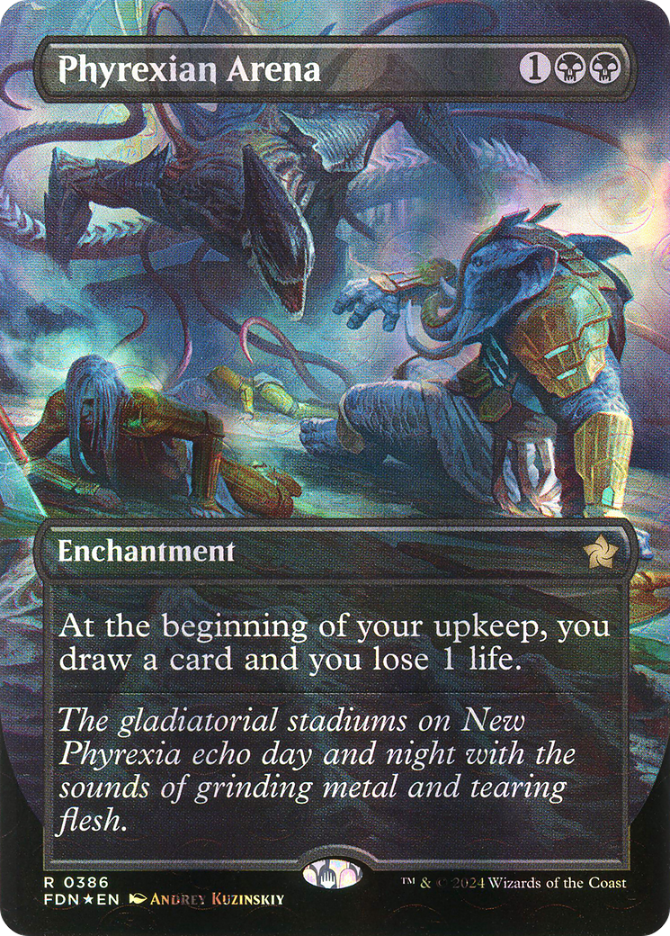 Phyrexian Arena - Rare Enchantment card from Foundations