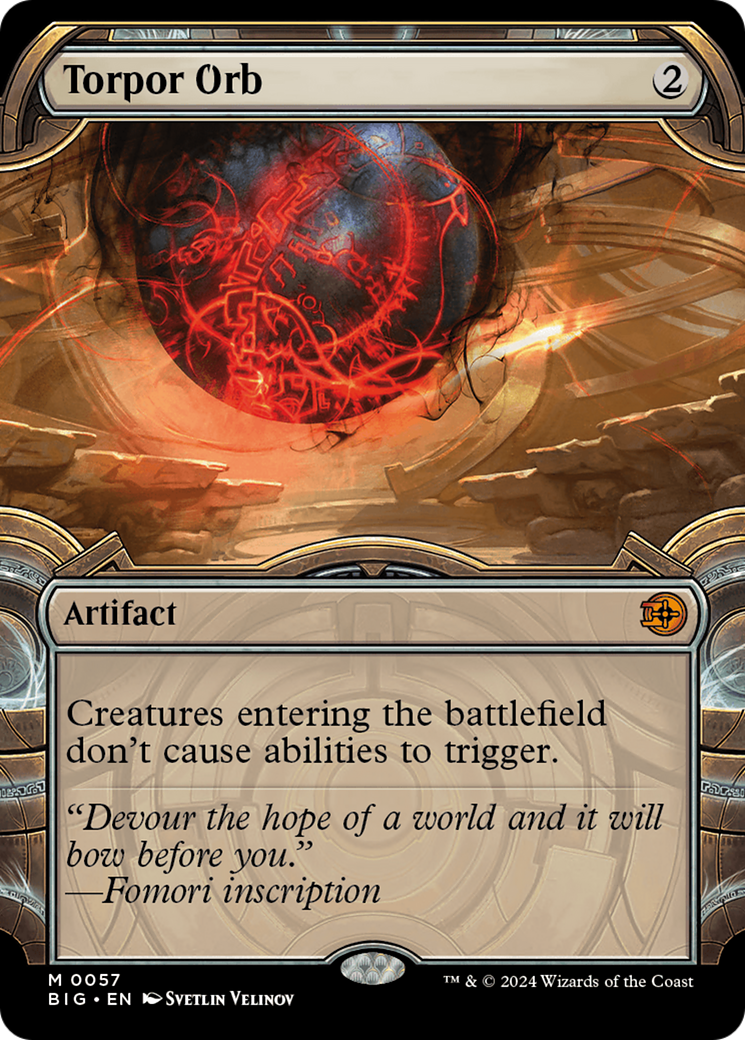 Torpor Orb - Mythic Artifact card from The Big Score