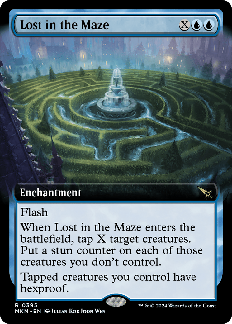 Lost in the Maze - Rare Enchantment card from Murders at Karlov Manor