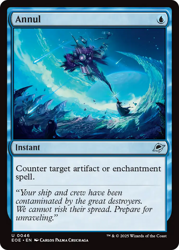 Annul - Instant used in 100.0% of Izzet sideboards