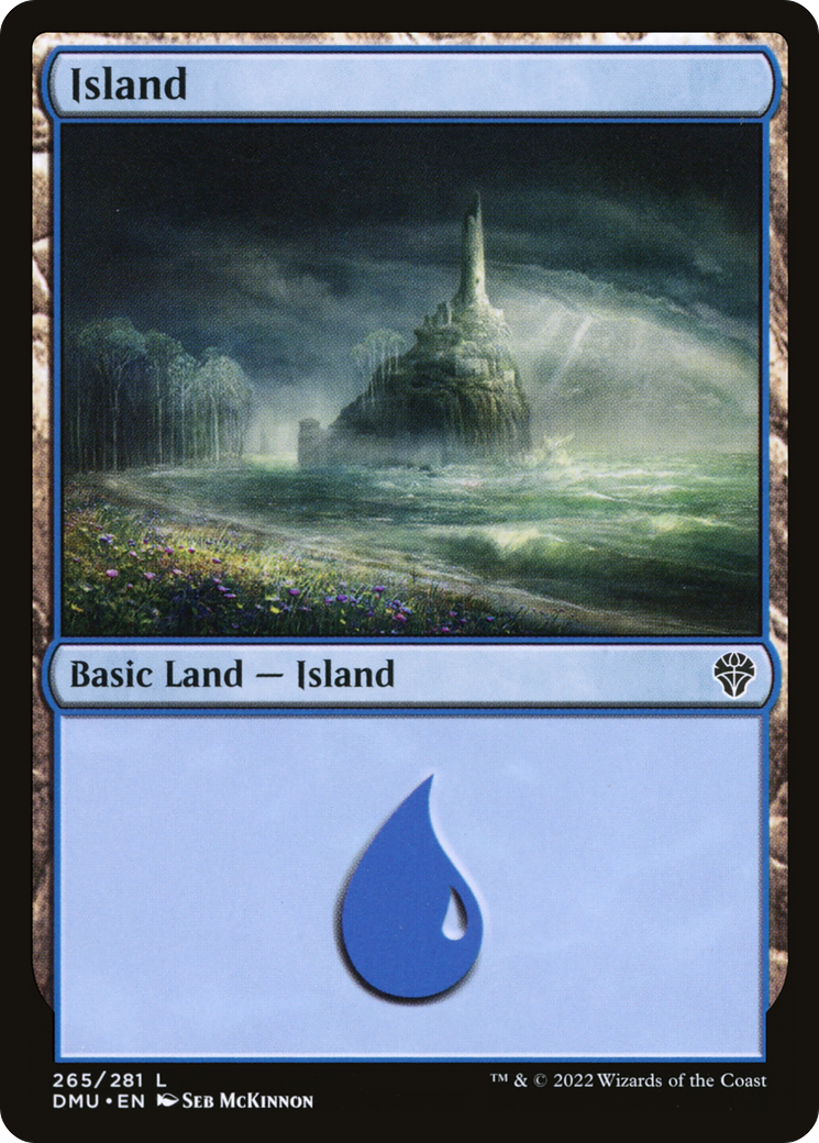 Island - Common Basic Land — Island card from Dominaria United