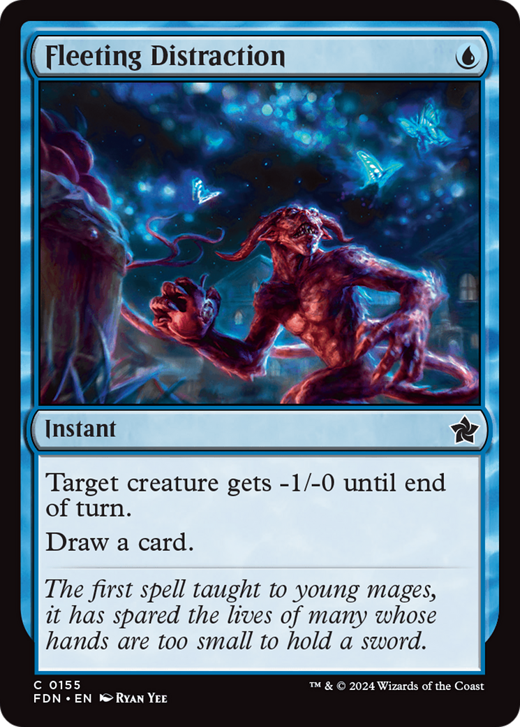 Fleeting Distraction - Common Instant card from Foundations