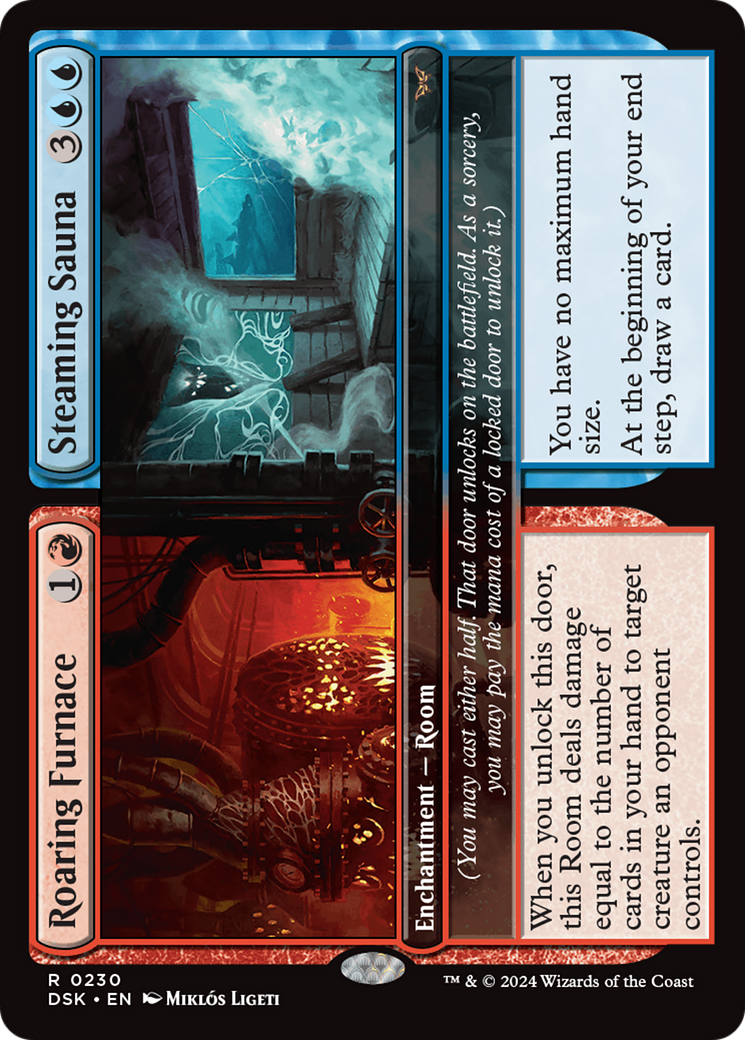 Roaring Furnace // Steaming Sauna - Enchantment — Room used in Izzet main decks