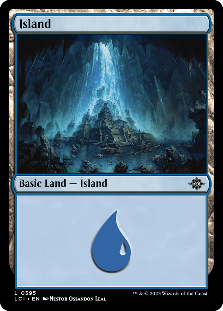 Island - Common Basic Land — Island card from The Lost Caverns of Ixalan