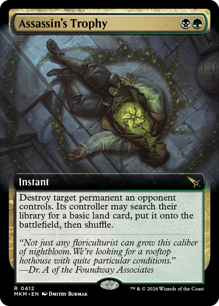 Assassin's Trophy - Rare Instant card from Murders at Karlov Manor