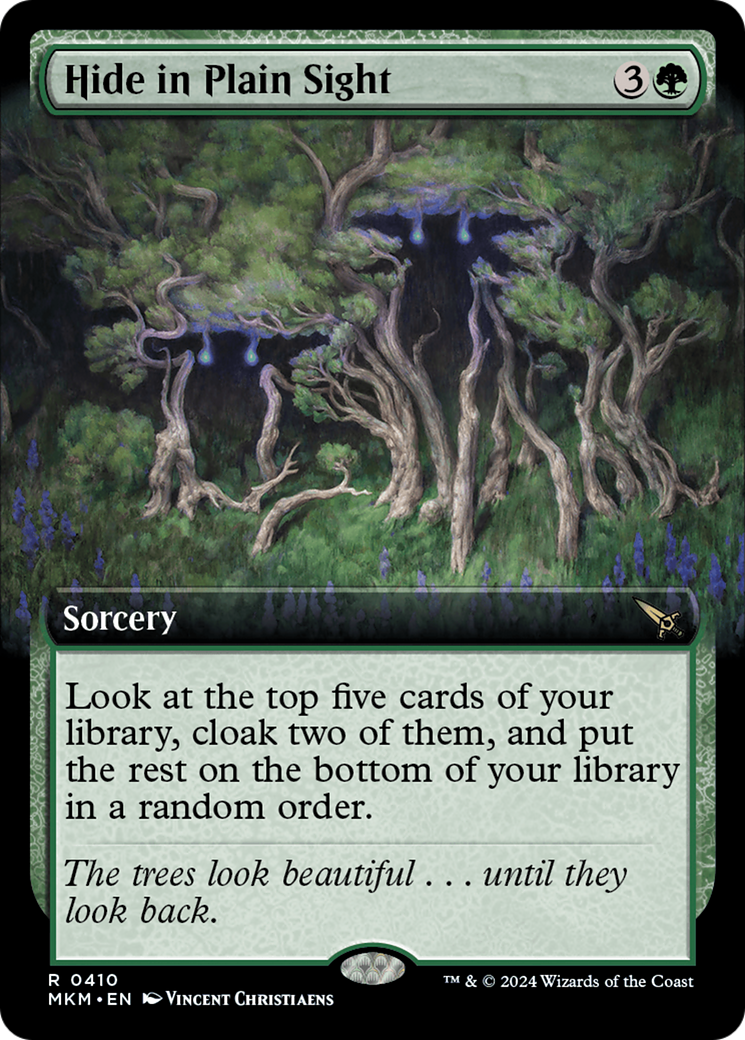 Hide in Plain Sight - Rare Sorcery card from Murders at Karlov Manor