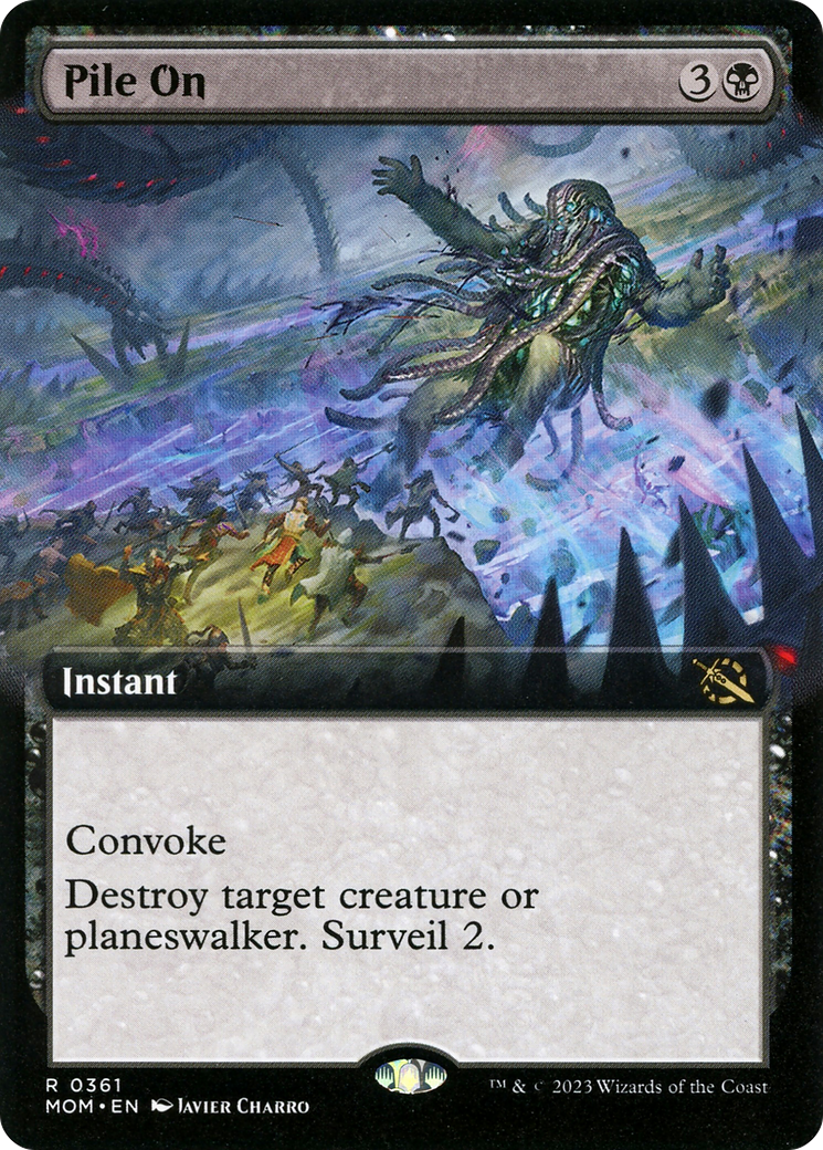 Pile On - Rare Instant card from March of the Machine