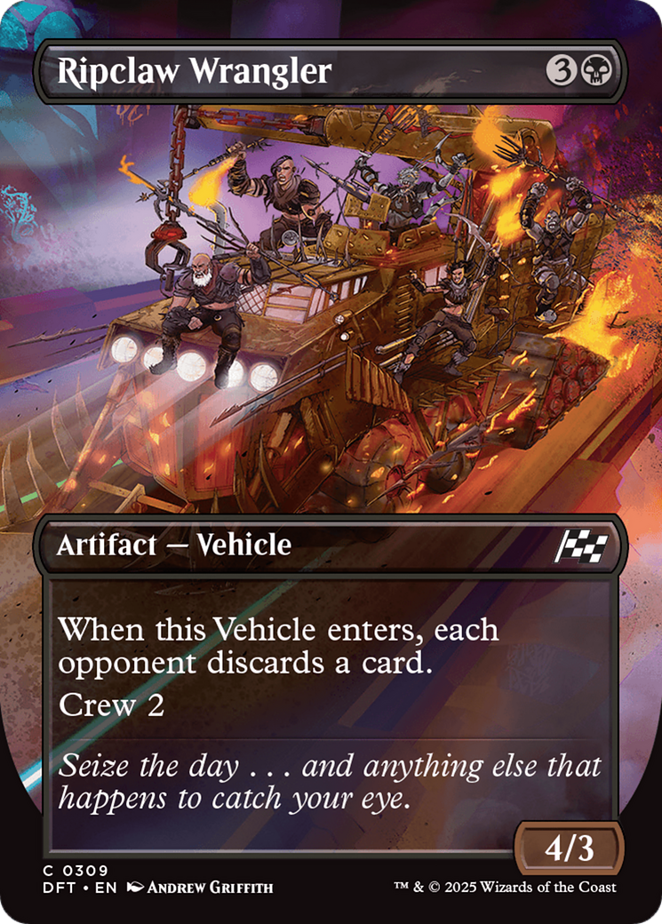Ripclaw Wrangler - Common Artifact — Vehicle card from Aetherdrift