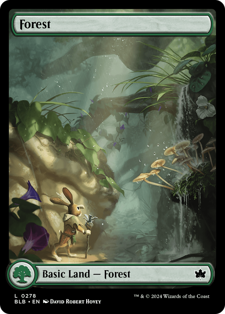 Forest - Common Basic Land — Forest card from Bloomburrow