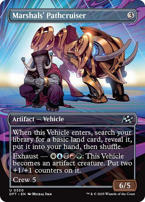 Marshals' Pathcruiser - Uncommon card from DFT
