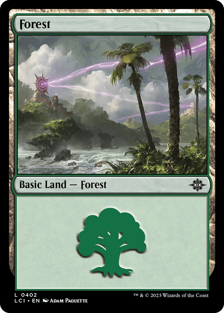 Forest - Common Basic Land — Forest card from The Lost Caverns of Ixalan