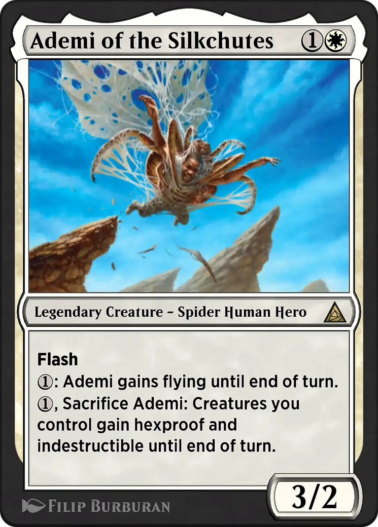 Spectacular Spider-Man - Rare Legendary Creature — Spider Human Hero card from Through the Omenpaths
