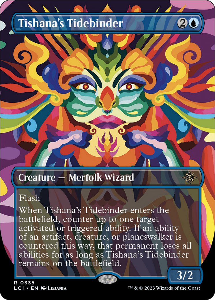 Tishana's Tidebinder - Rare Creature — Merfolk Wizard card from The Lost Caverns of Ixalan