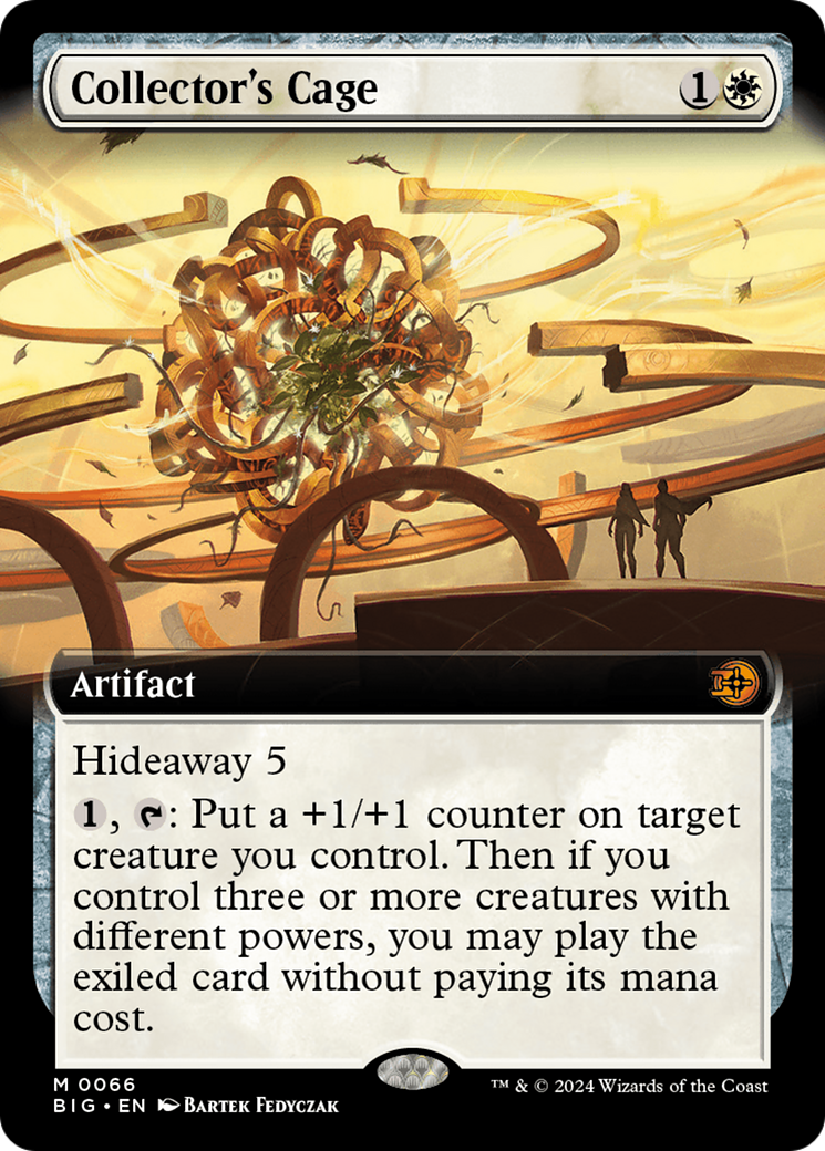 Collector's Cage - Mythic Artifact card from The Big Score