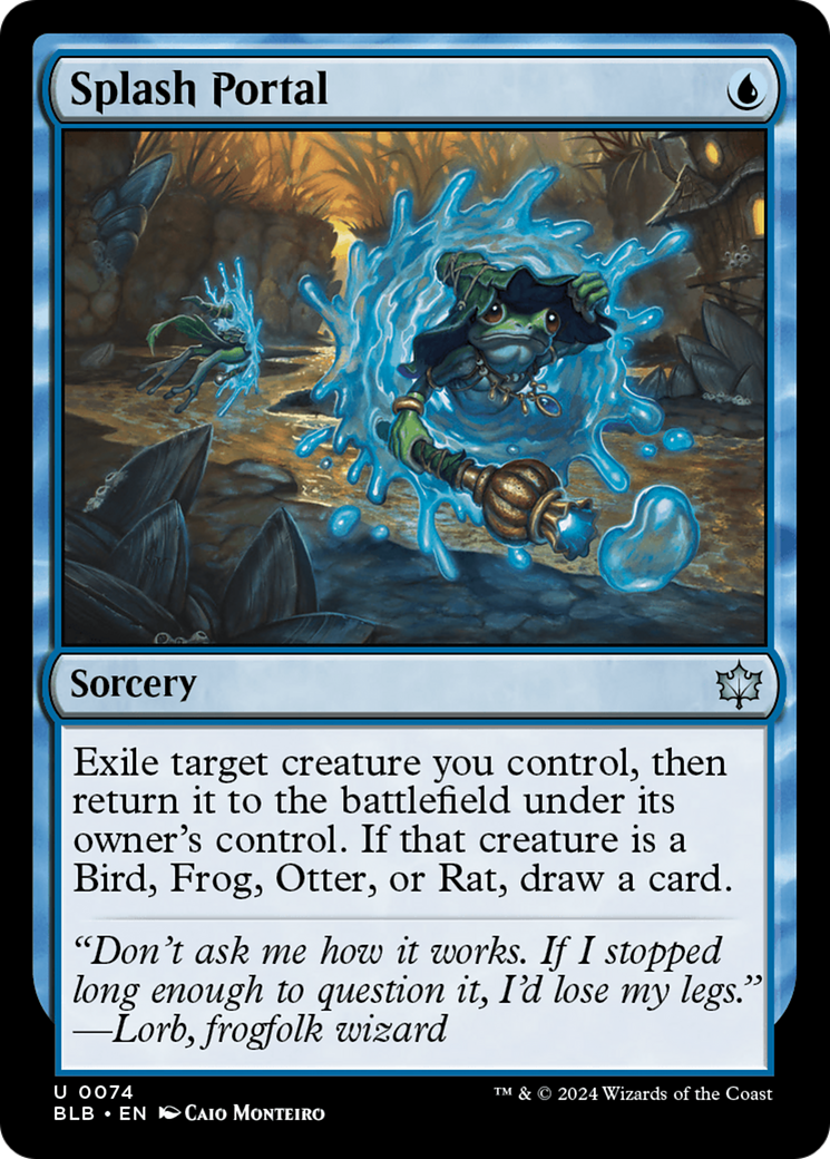 Splash Portal - Sorcery used in Izzet sideboards