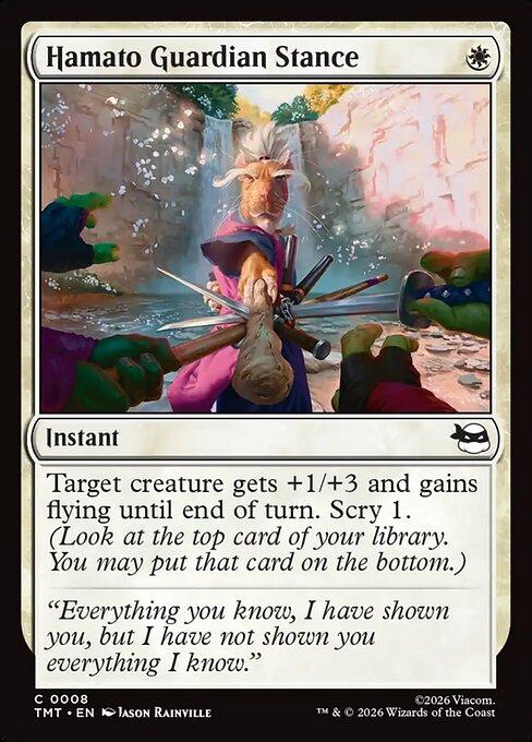 Hamato Guardian Stance