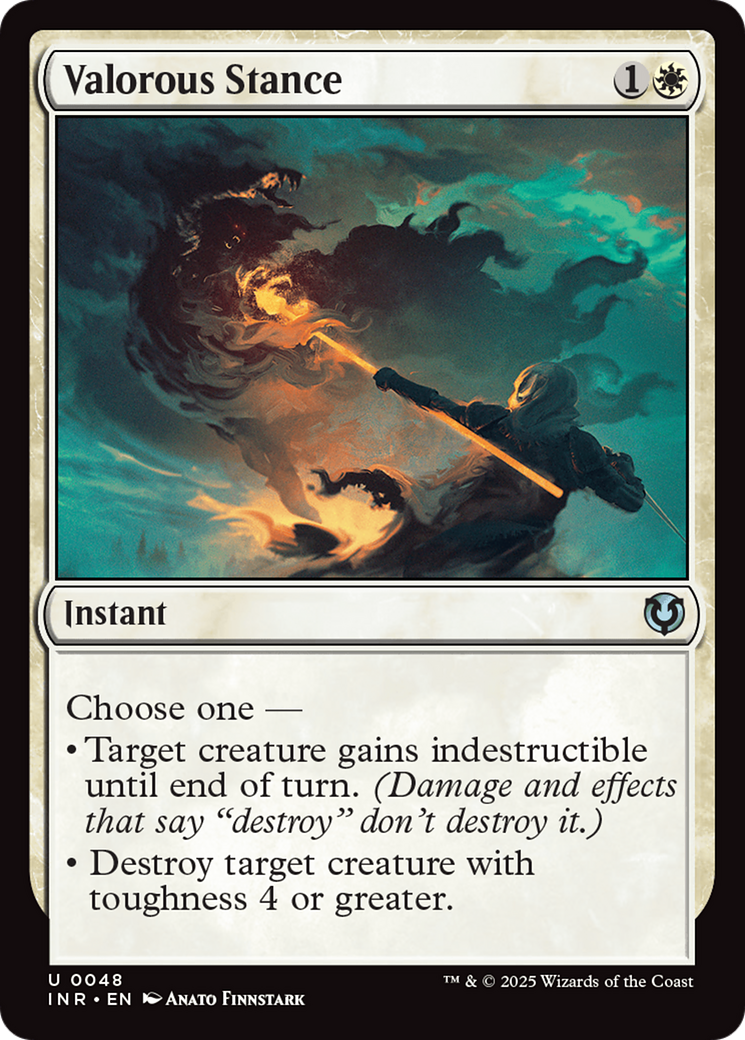 Valorous Stance - Uncommon Instant card from Innistrad Remastered