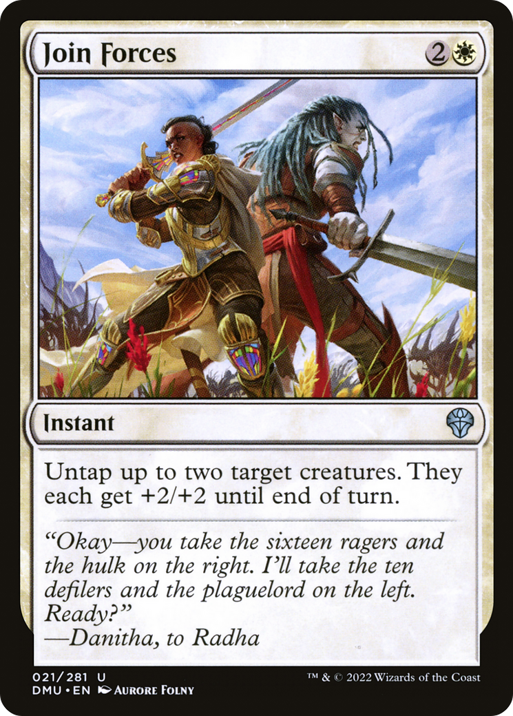 Join Forces - Uncommon Instant card from Dominaria United