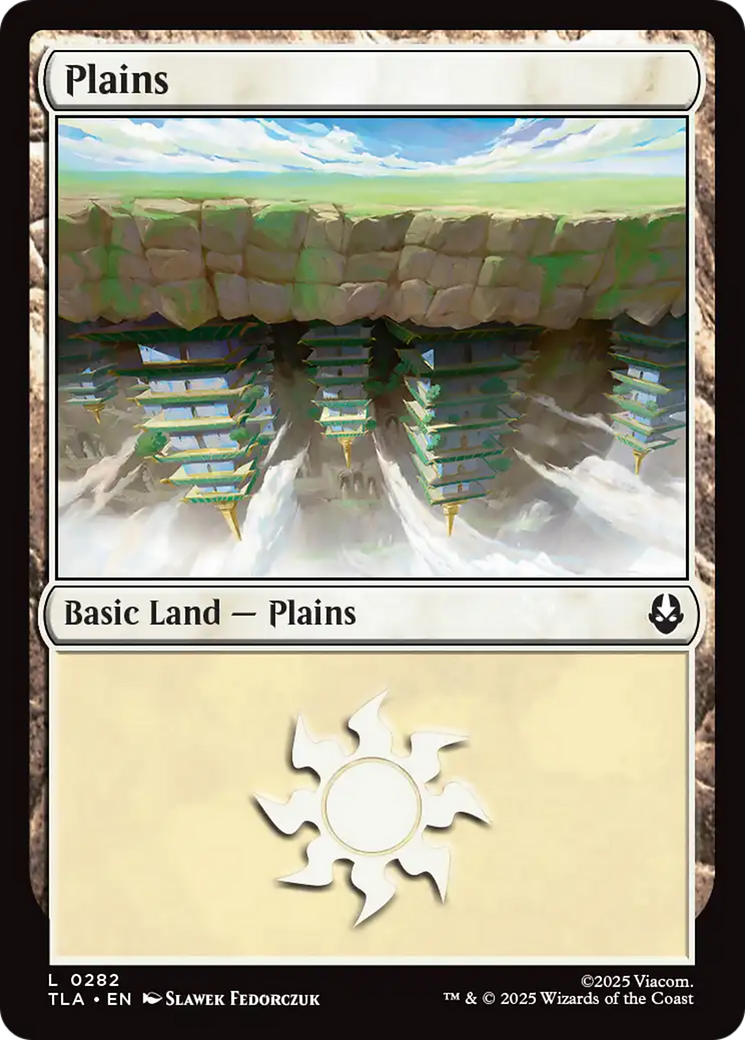 Plains - Common Basic Land — Plains card from Avatar: The Last Airbender
