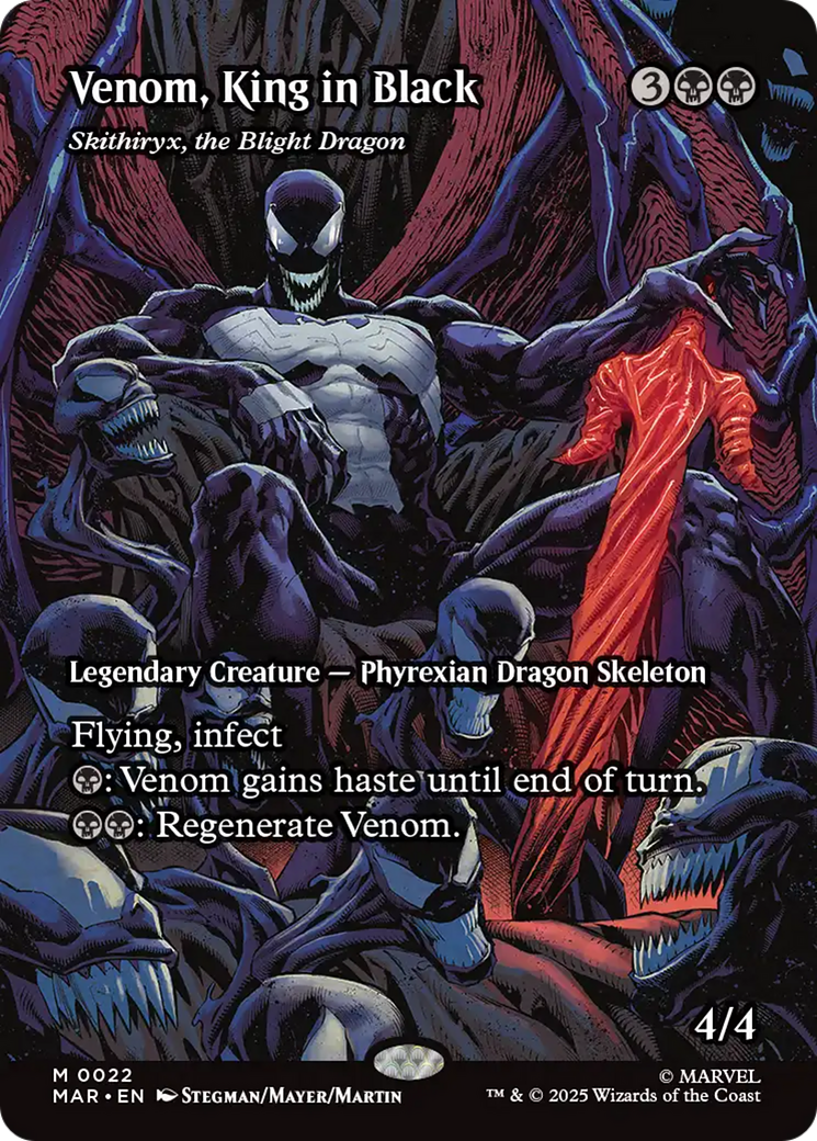Skithiryx, the Blight Dragon - Mythic Legendary Creature — Phyrexian Dragon Skeleton card from Marvel Universe