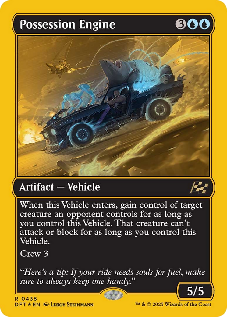 Possession Engine - Rare Artifact — Vehicle card from Aetherdrift