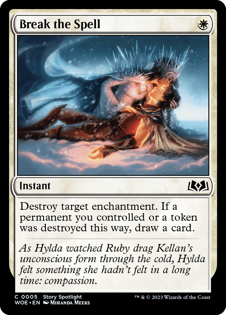 Break the Spell - Common Instant card from Wilds of Eldraine