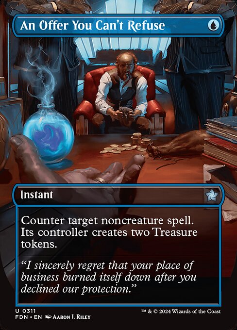 An Offer You Can't Refuse - Uncommon card from Foundations