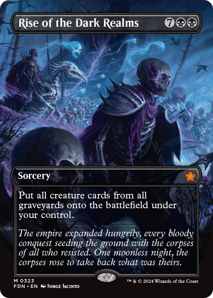 Rise of the Dark Realms - Mythic Sorcery card from Foundations